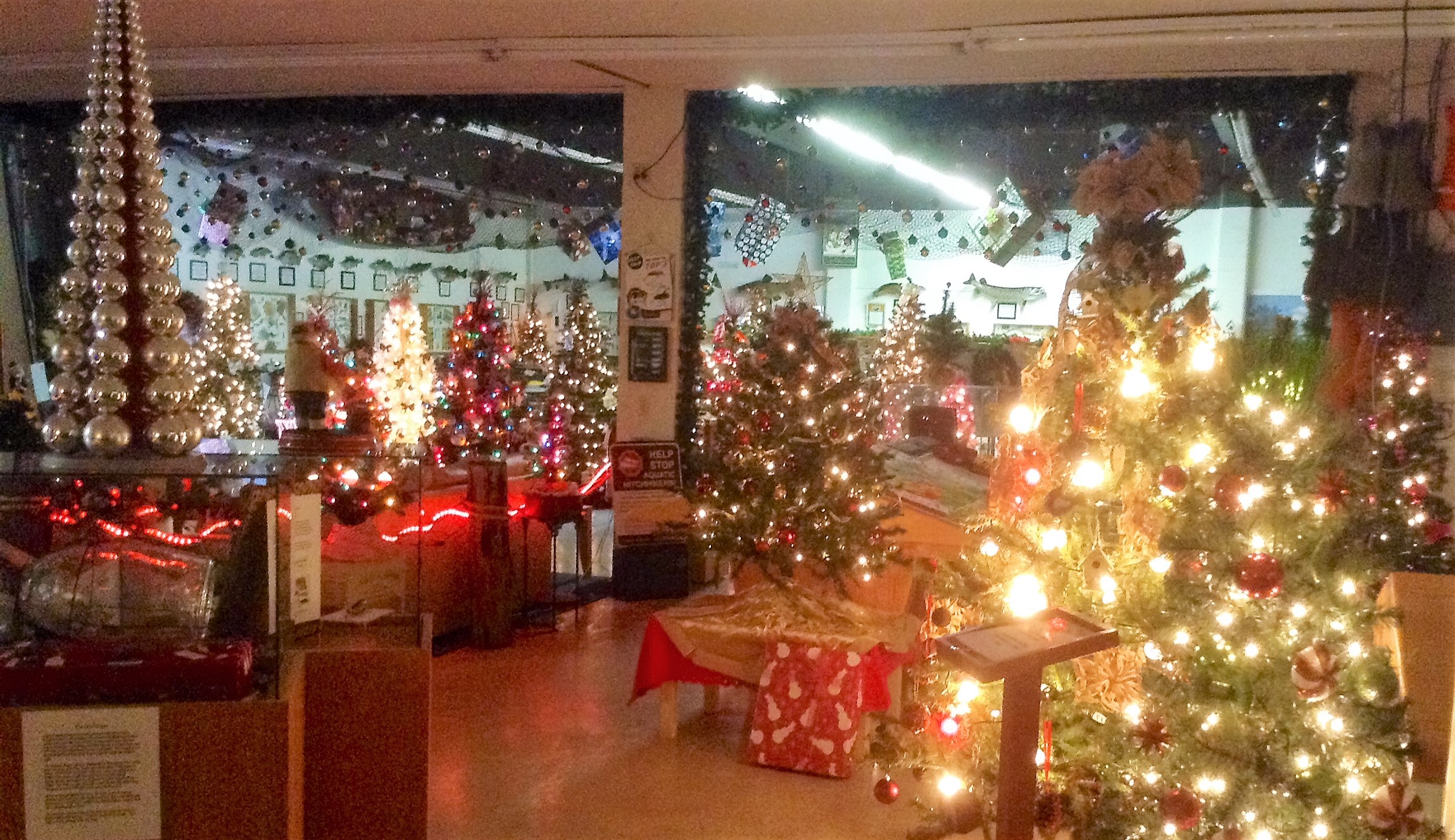 Christmas tree lane photo Fishing Hall of Fame of Minnesota